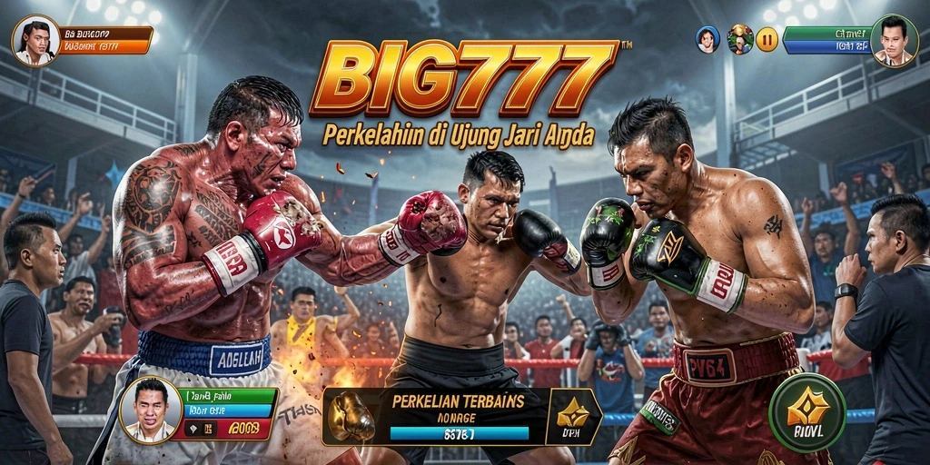 Tampilan seru pertarungan epik dalam BIG777.