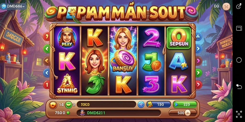 Tampilan menarik dari gameplay DMD686 yang menggembirakan.
