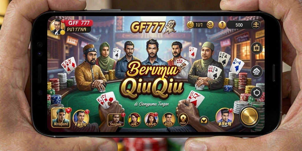 Tampilan menawan gameplay QiuQiu di GF777.
