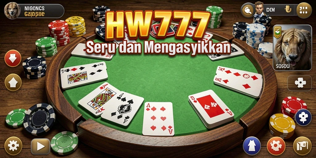 Tampilan gameplay HW777 yang seru dan mengasyikkan.