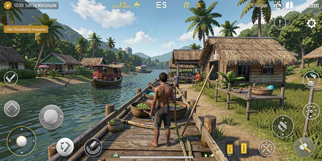 Tampilan gameplay ID098 yang menarik dan interaktif dalam simulasi kehidupan.