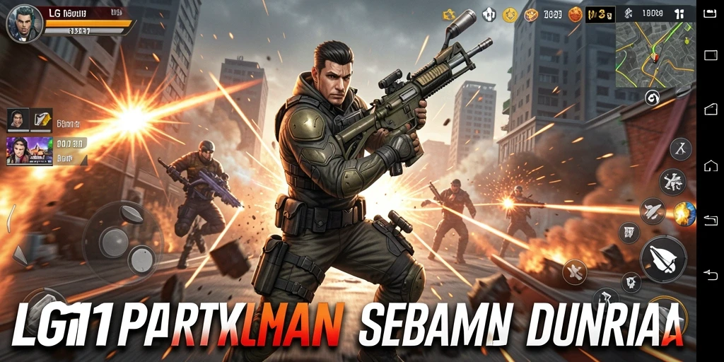 Tampilan menarik dari gameplay seru di LG111.