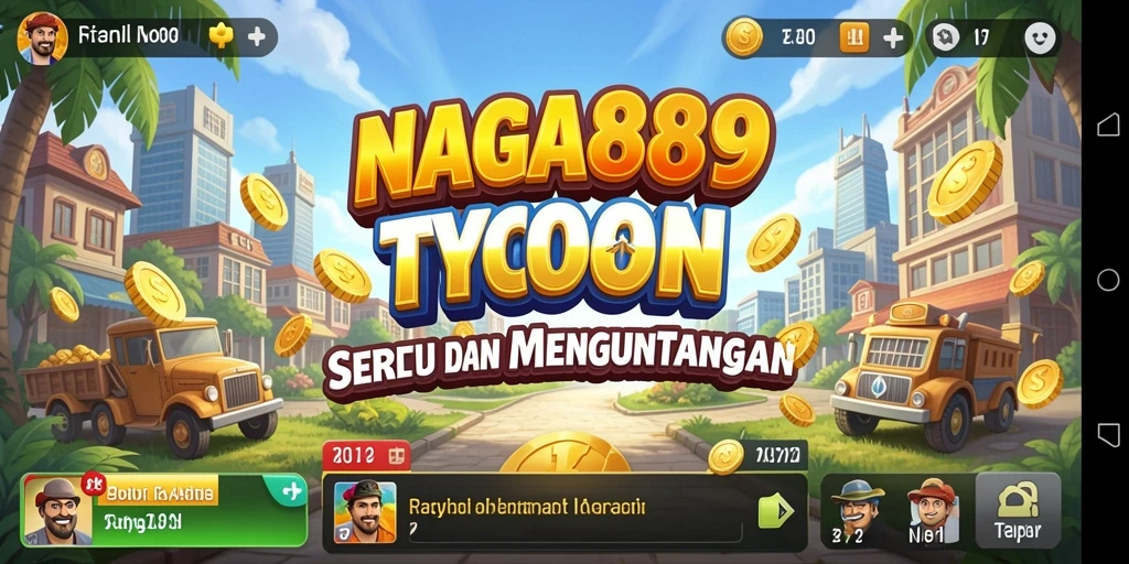 Tampilan menarik dari gameplay NAGA889 menampilkan strategi Tycoon.