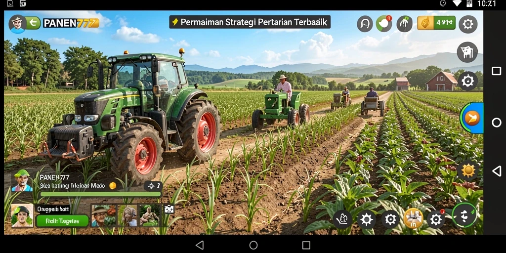 Gameplay seru dengan elemen strategi pertanian yang mendalam.