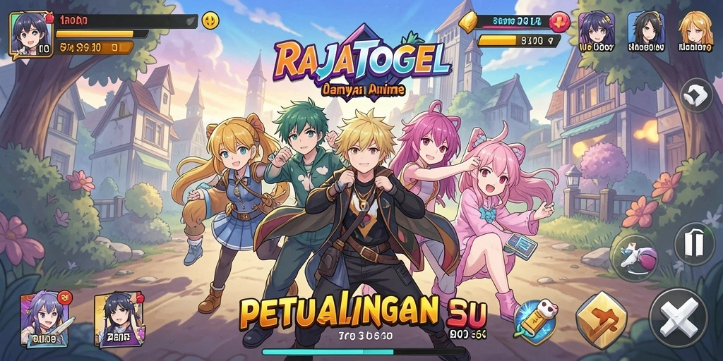 Screenshot gameplay RAJATOGEL yang menampilkan aksi seru dalam dunia Anime.