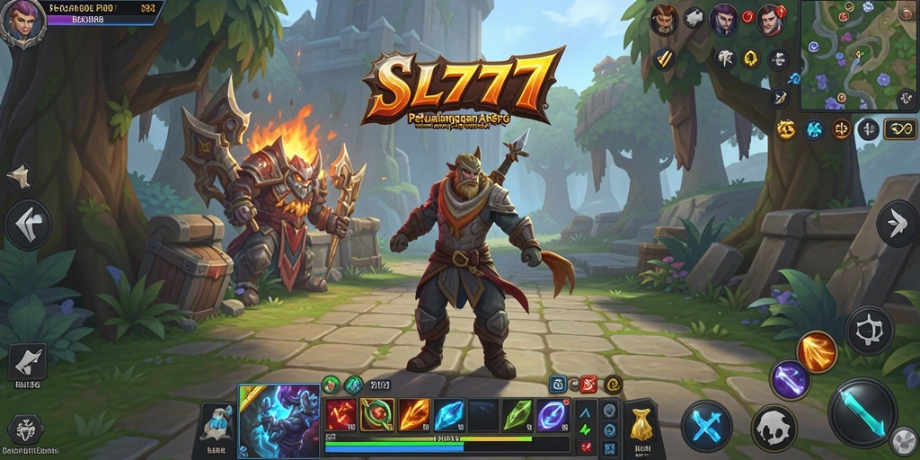 Tampilkan gameplay ARPG seru dalam SL777 dengan pertempuran epik.
