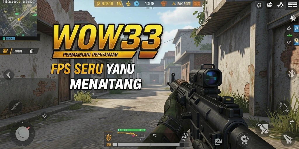 Tangkap aksi seru dalam gameplay WOW33 FPS.